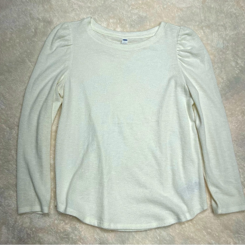 Old Navy Soft Sweater with puff sleeve